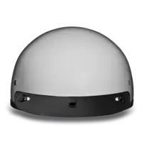 D.O.T. DAYTONA SKULL CAP - PEARL WHITE helmet.