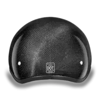 D.O.T. DAYTONA SKULL CAP W/O VISOR - Grey Carbon Fiber